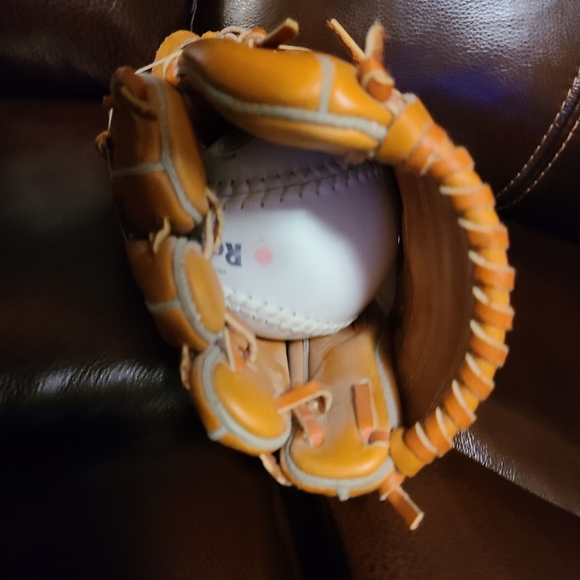 Leather Ball glove - Picture 3 of 5